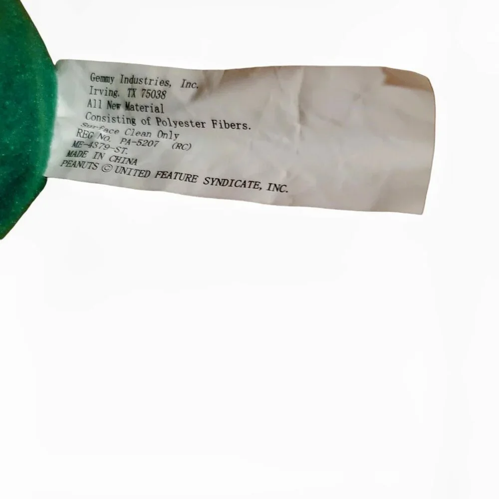 Vintage Gemmy Charlie Brown Musical Figure Plays Christmas Time is Here - Picture 3 of 4